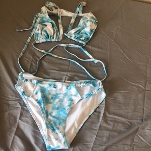 Tie-dye bikini